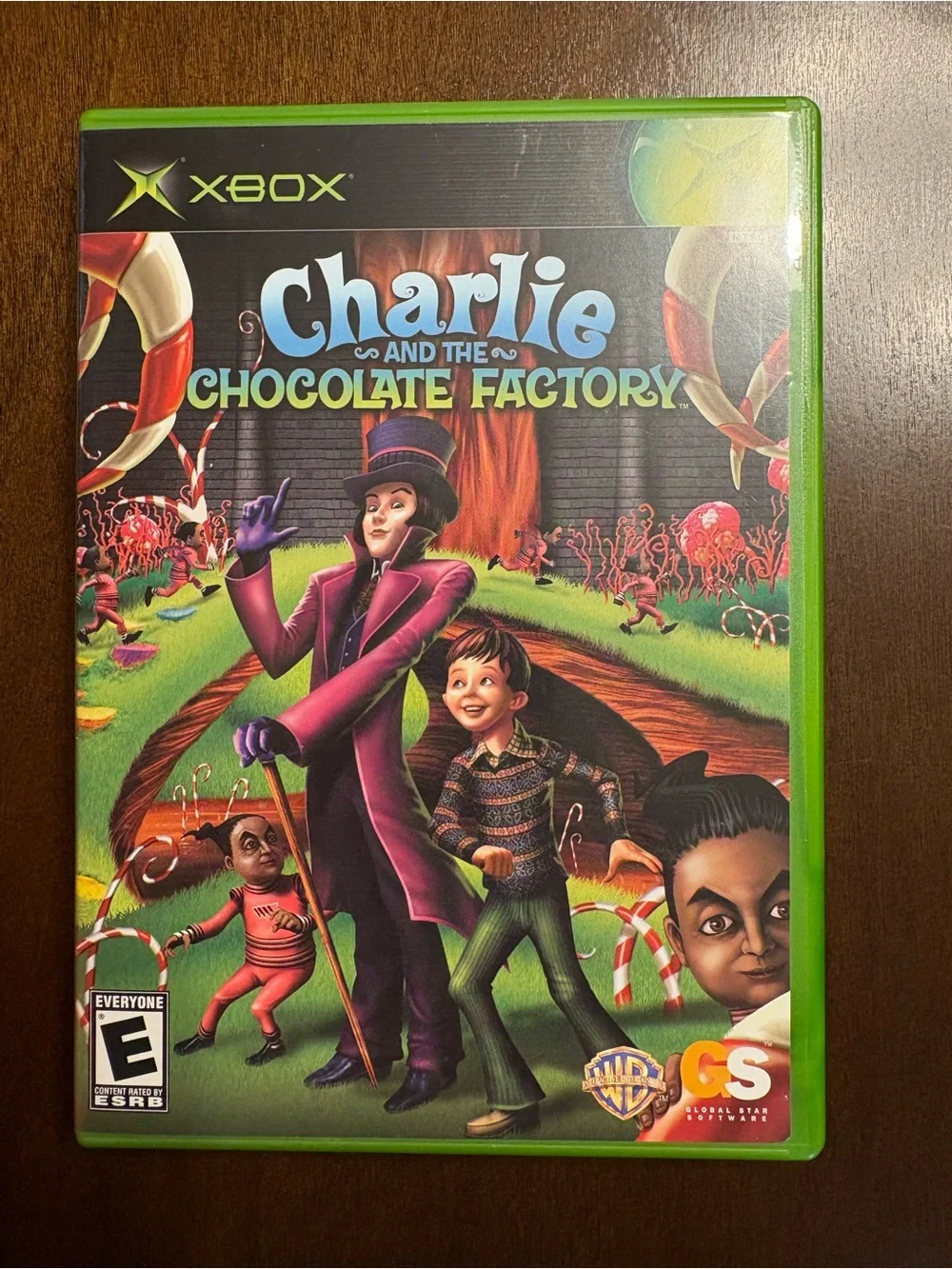 Charlie and the Chocolate Factory XBox Video Game - Green